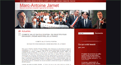 Desktop Screenshot of marc-antoine-jamet.com